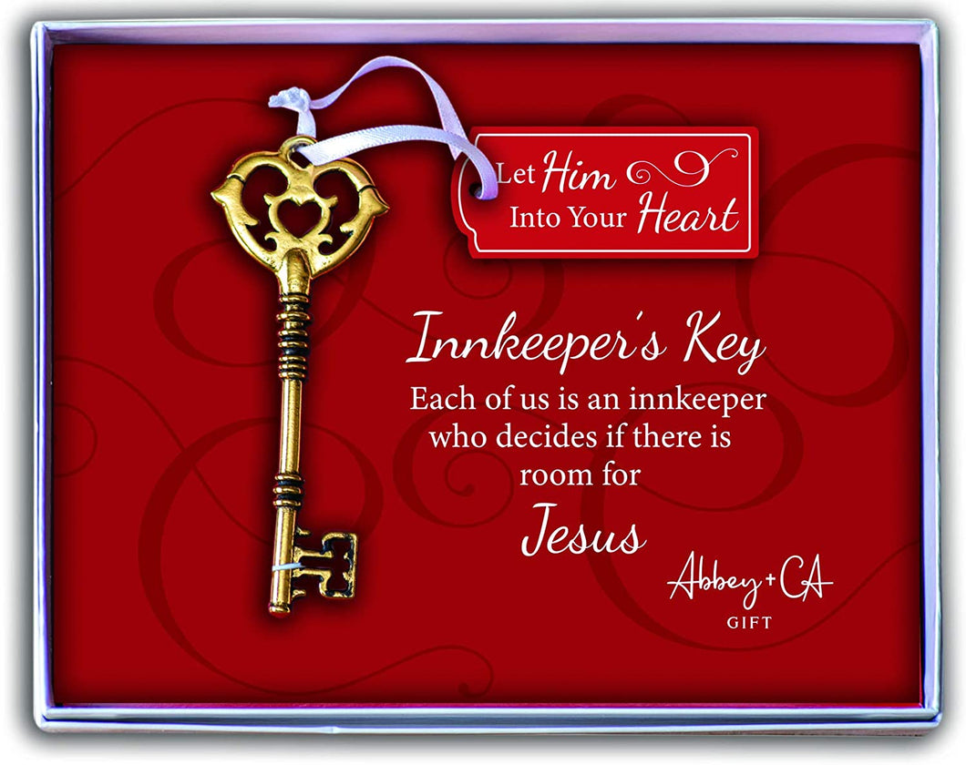 Ornament - Innkeeper's Key w/ Tag - Gift boxed (Abbey + CA)