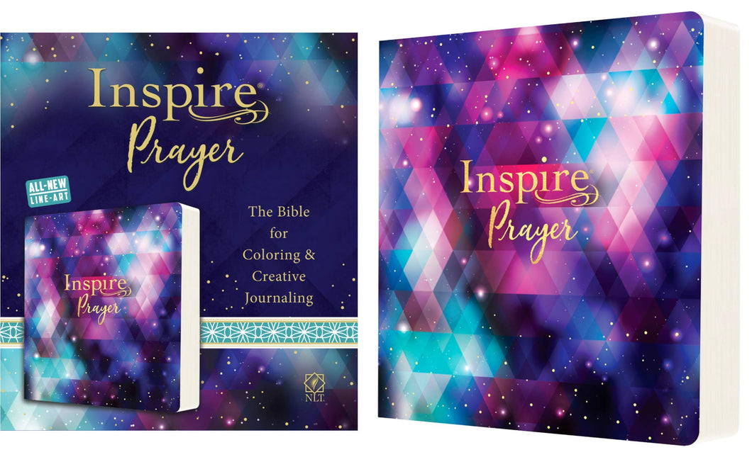 NLT Inspire Prayer: The Bible for Coloring and Creative Journaling (Softcover)