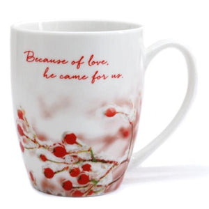 Christmas Mug - "Because of Love"