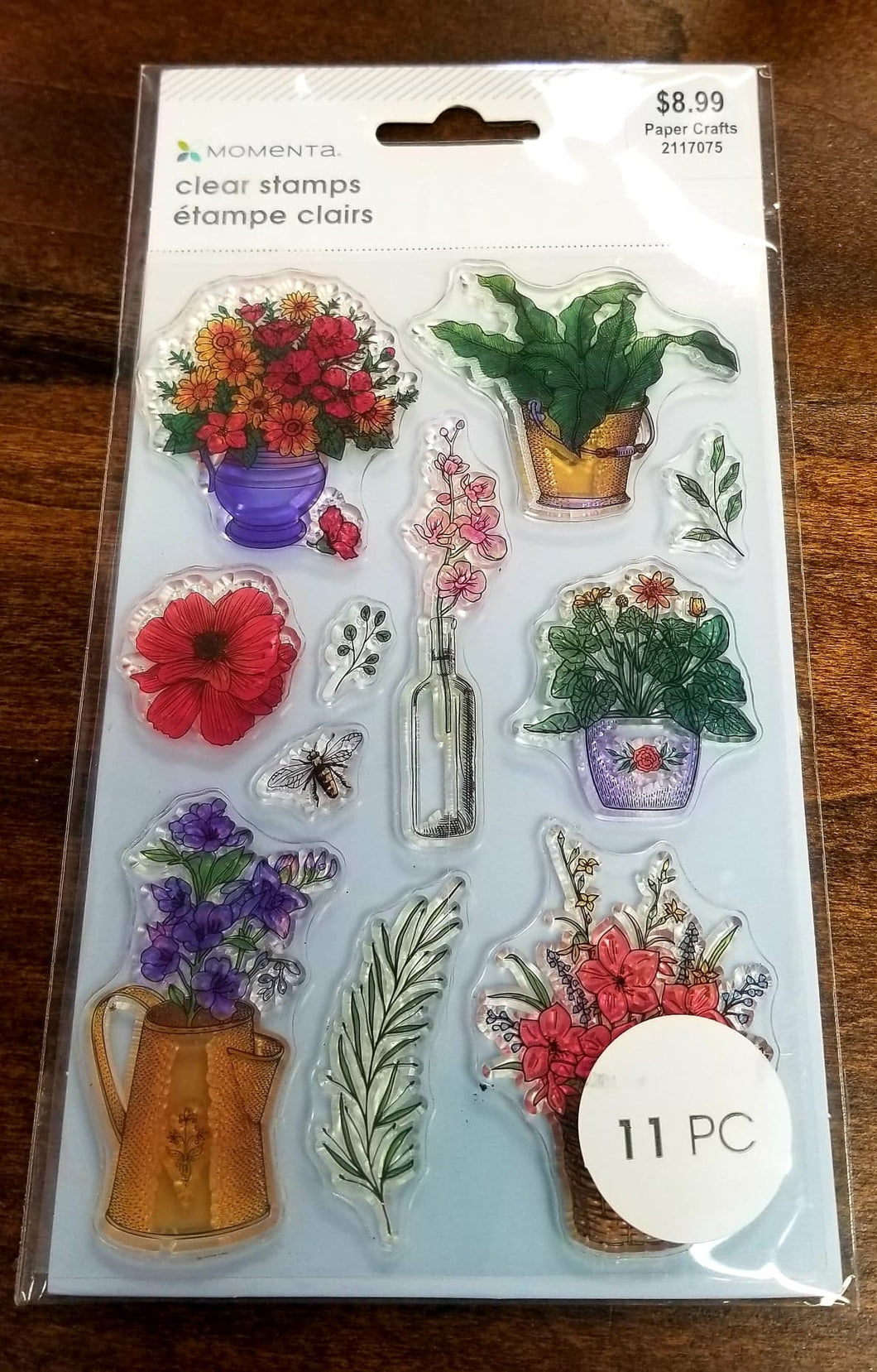 Stamps - Flower Arrangements (American Crafts Momenta)