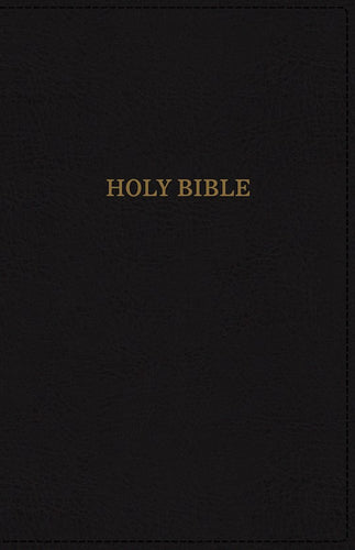 KJV Thinline Deluxe Reference Bible (Black Leathersoft)