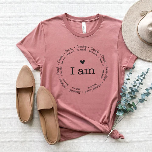 T-Shirt - I Am (Faithful & Co)
