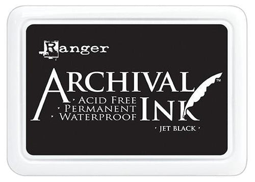 Archival Ink Pad - Jet Black (Ranger)
