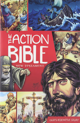 The Action Bible New Testament: God's Redemptive Story (Action Bible Series)