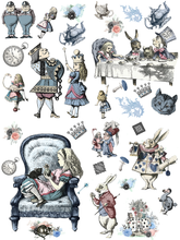 Load image into Gallery viewer, Transfer Art - Alice In Wonderland  (Dixie Belle)