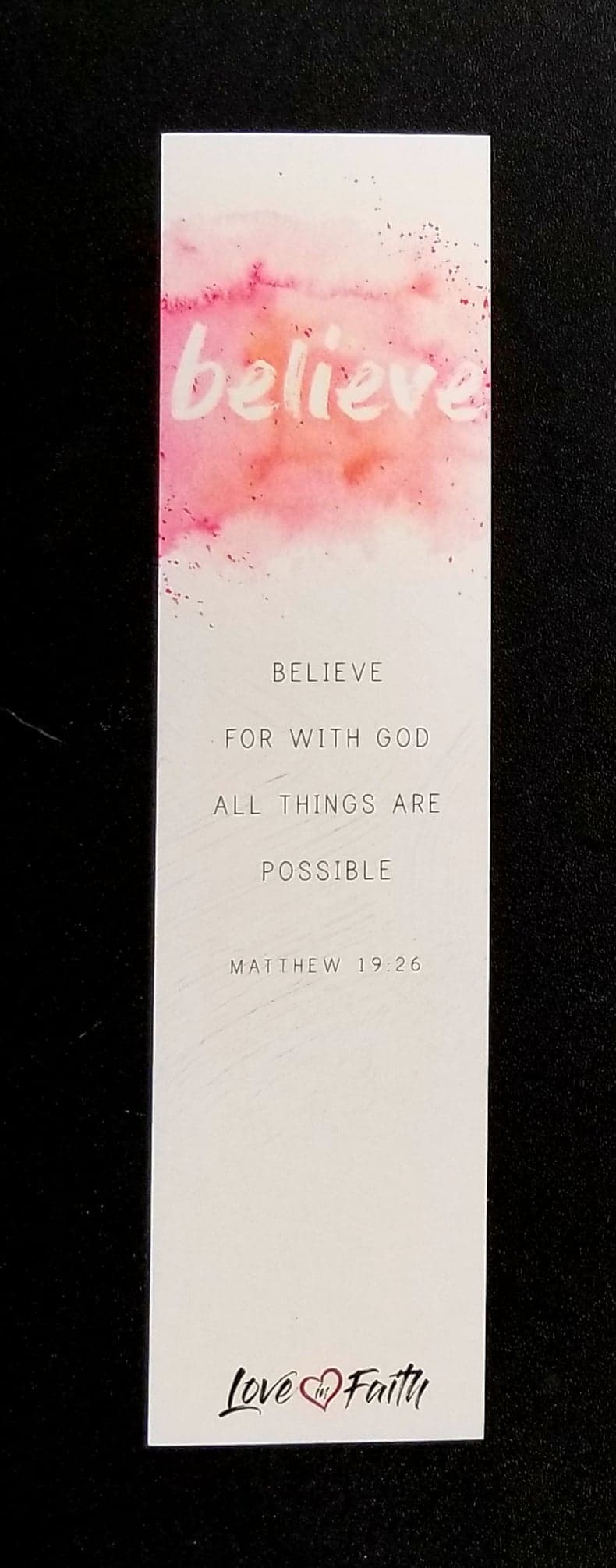 Bookmarks (Love in Faith)