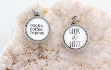 Load image into Gallery viewer, Charm - Books and Coffee (Jennifer Dahl)