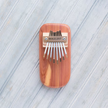 Load image into Gallery viewer, Cedar Board Thumb Piano - Acoustic (Mountain Melodies)