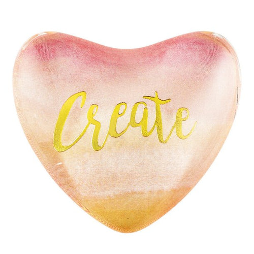 Heart Glass Magnet - Create