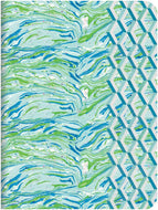Journal - Silkscreen & Embroidered Cover (Designers Guild)