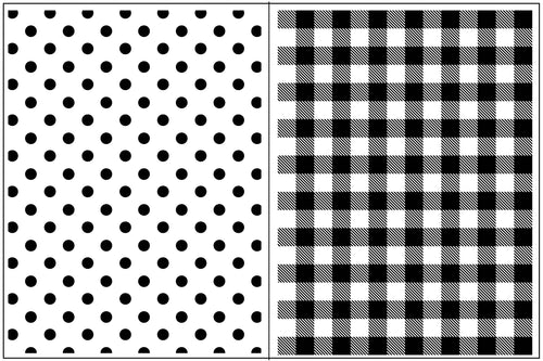 Stencil - Dots and Mini Plaid (Magnolia Design Co)