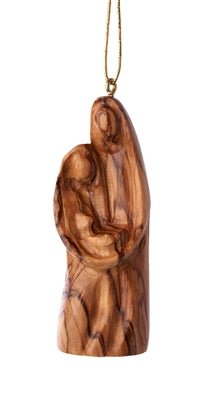Ornament - Olive Wood - Holy Family (3
