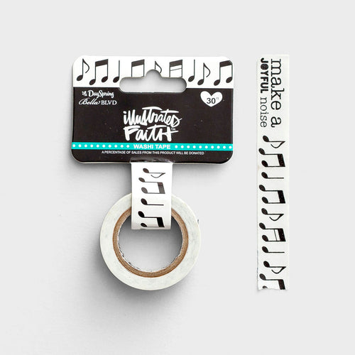 Washi Tape - Joyful Noise - Illustrated Faith