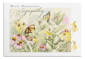 Boxed Sympathy Cards -Nature's Blessings-Butterflies (DaySpring)
