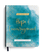Load image into Gallery viewer, Devotional Journal - 100 Days of Hope &amp; Encouragement: A Devotional Journal (DaySpring)