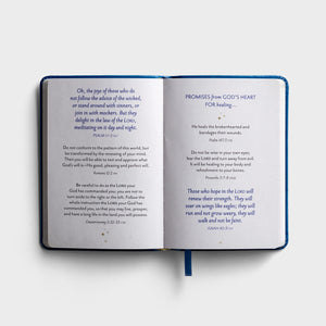 Promises from God's Heart: Comforting Truth for Your Every Need (Blue Leather)