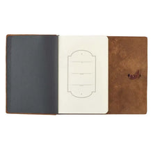 Load image into Gallery viewer, Journal - Faith (Full Grain Leather Journal with Wrap Closure, Brown)