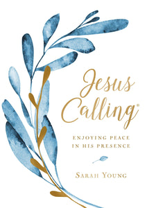 Jesus Calling: Enjoying Peace in His Presence-Large Text Cloth Bothanical (Sarah Young)