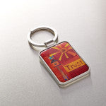 Load image into Gallery viewer, Metal Keyring: Trust God&#39;s Unfailing Love
