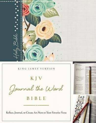 KJV Journal the Word Bible - Floral