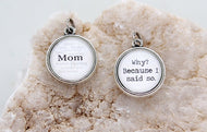 Charm - Mom Double Sided Round (Jennifer Dahl)