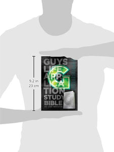 NLT Guys Life Application Study Bible (LeatherLike, Iridium)