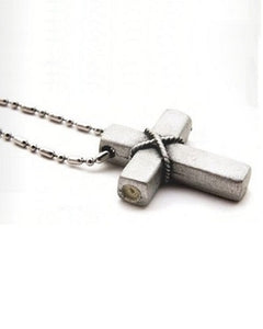 Personal Prayer Cross Necklace