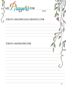 My Prayer Journal - Give Thanks (Quiet Fox Designs)