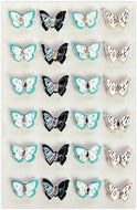 Stickers - Prima Traveler's Journal, 24 Pieces (Prima Flowers)