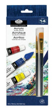 Load image into Gallery viewer, Acrylic Paint Set (14 pc)