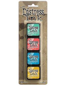 Distress Ink Pad Set of 4 (Ranger #13)