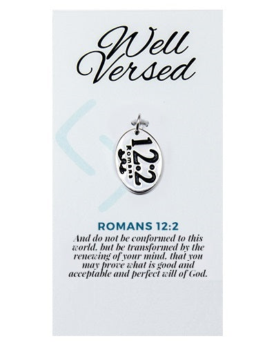 Scripture Charm - Romans 12:2