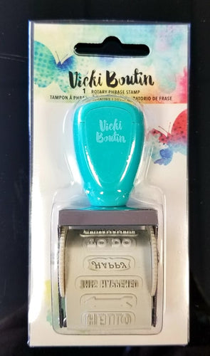 Rotary Phrase Stamp