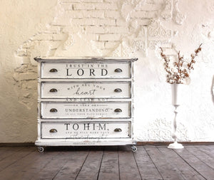Redesign Decor Transfer - Trust in the Lord (Prima)