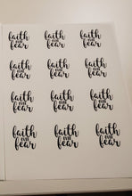Load image into Gallery viewer, Stencils - Faith over Fear