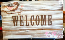 Load image into Gallery viewer, Wood Pallet Signs - Hand-painted (Linda Crummer)