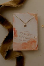 Load image into Gallery viewer, Necklace - Canvas + Clay (Dear Heart)