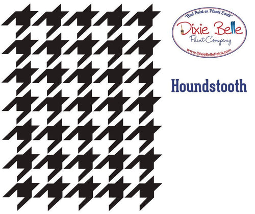Stencil - Houndstooth (Dixie Belle)