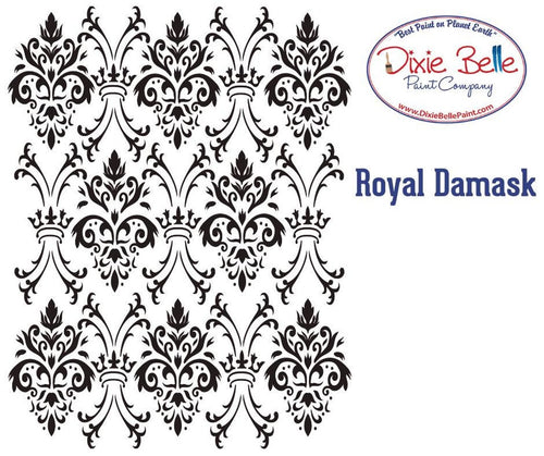 Stencil - Royal Damask (Dixie Belle)