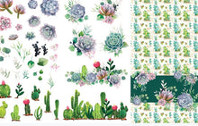 Load image into Gallery viewer, Transfer Art - Cacti &amp; Succulents (Dixie Belle)