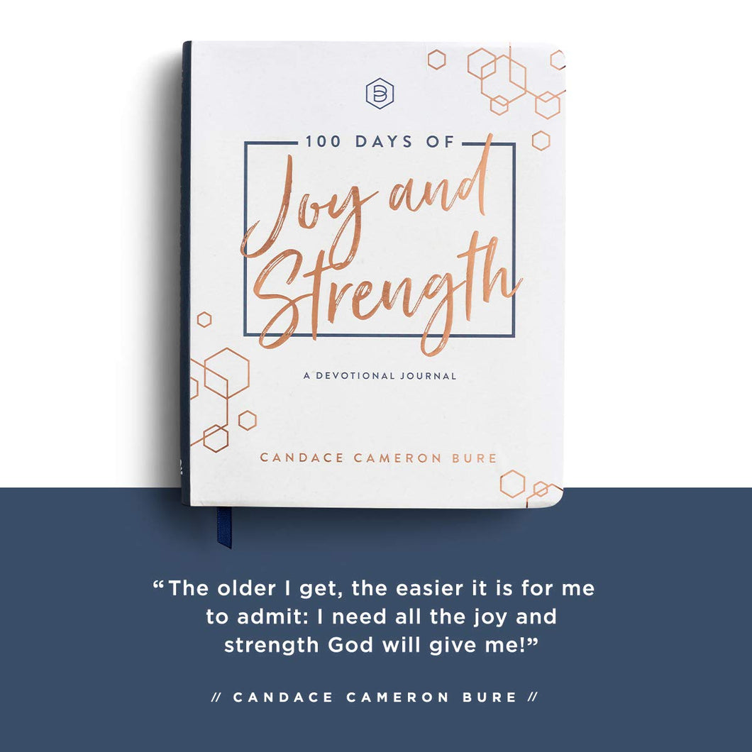 Devotional Journal - 100 Days of Joy and Strength (Candace Cameron Bure)