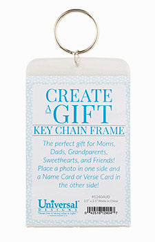 Acrylic Frame Keychain - 2x3