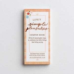 Coupon Book - Life's Simple Pleasures